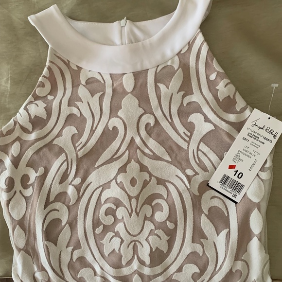 Joseph Ribkoff white cocktail Dress, one-of-A-Kind - Picture 7 of 7
